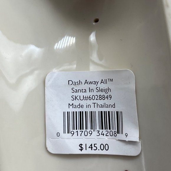 Lenox Dash All The Way Collection Santa Sleigh Christmas Holiday Home Decor - Picture 14 of 16